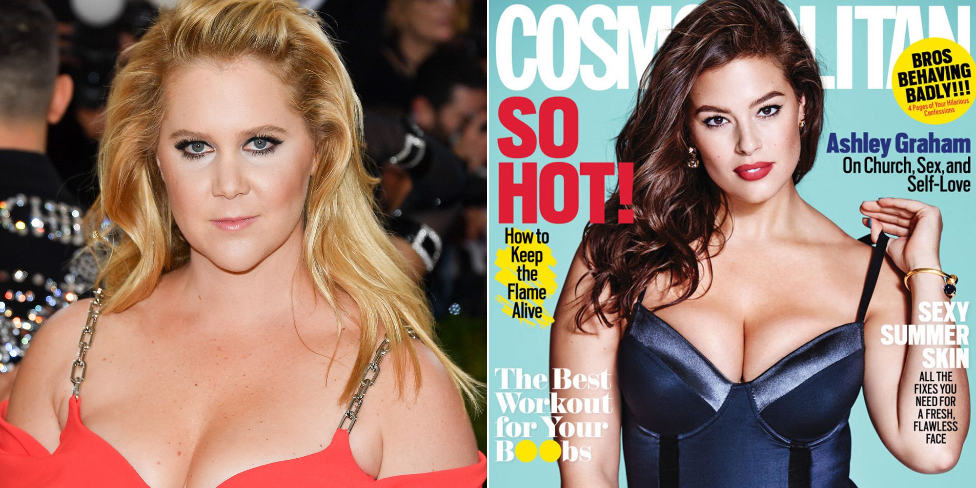 Ashley Graham's Cosmopolitan cover: Thoughts on Amy Schumer, 'plus-size'  and more
