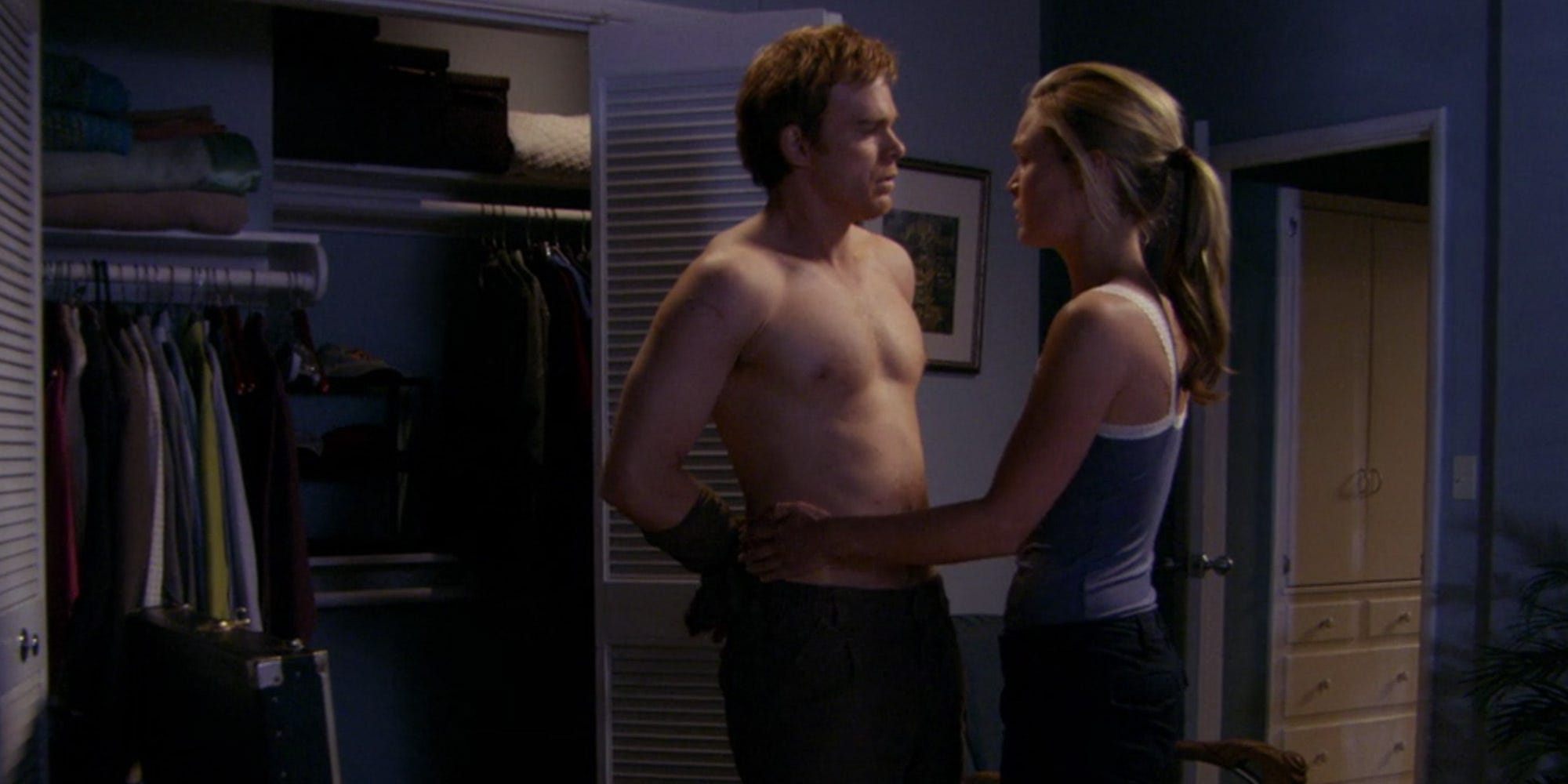 Are the sex scenes in dexter real