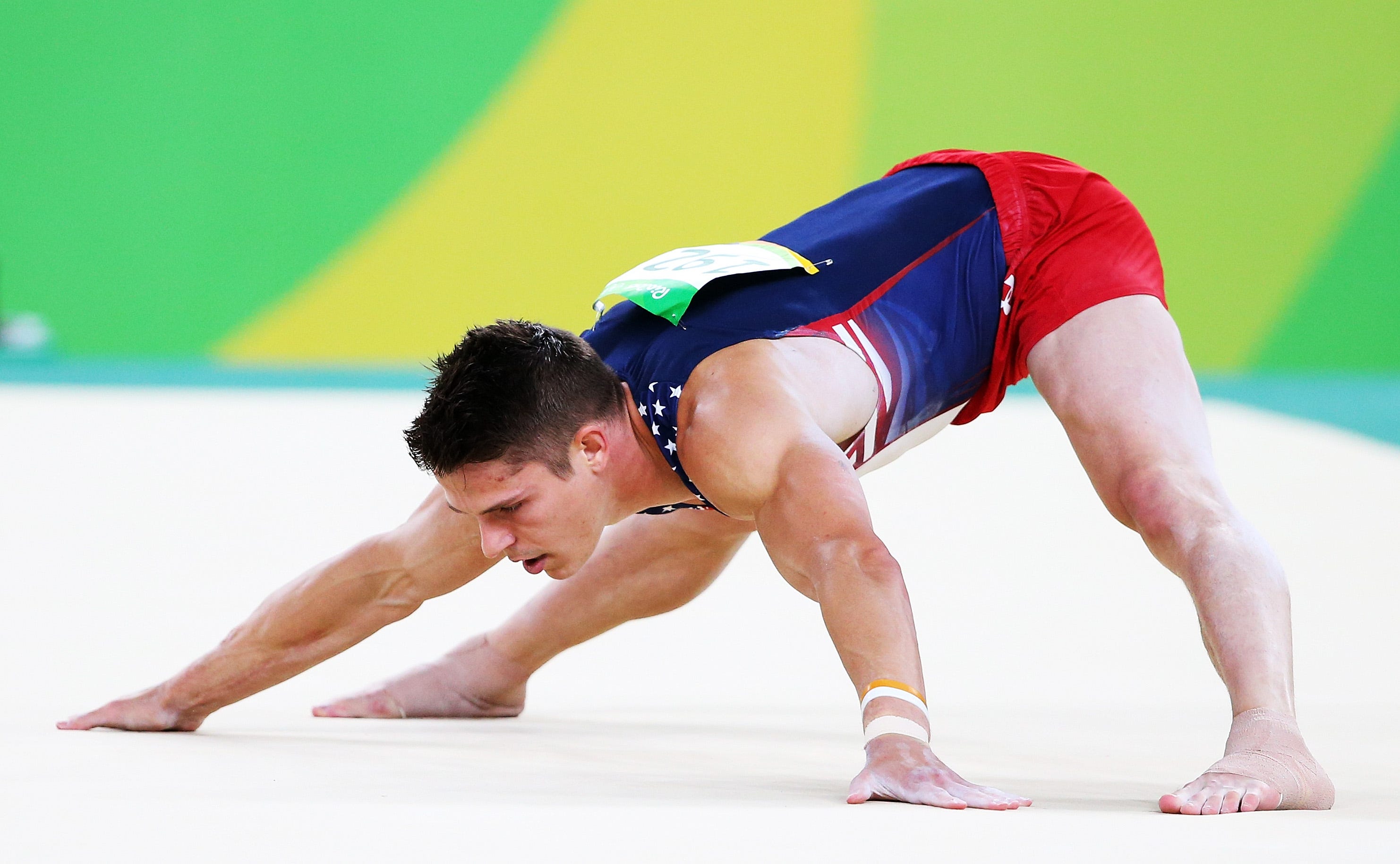 Male gymnast underwear