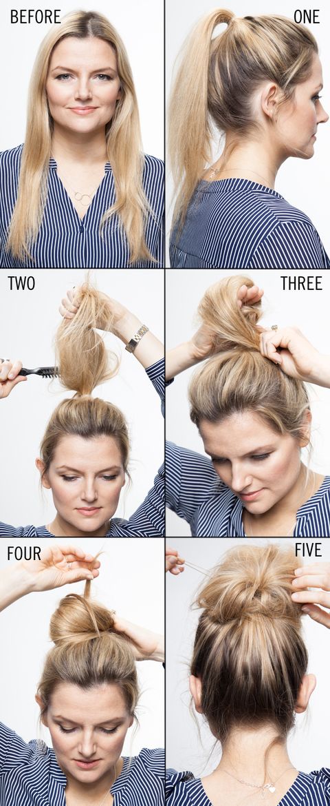 How to style a topknot :: hair tips and tutorials
