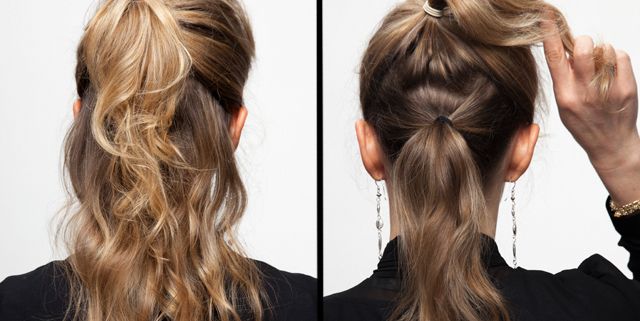 Double ponytail trick! Yes yes! #ponytail #hair #hairstyle #tip #trick  #full | Ponytail trick, Double ponytail, Full ponytail