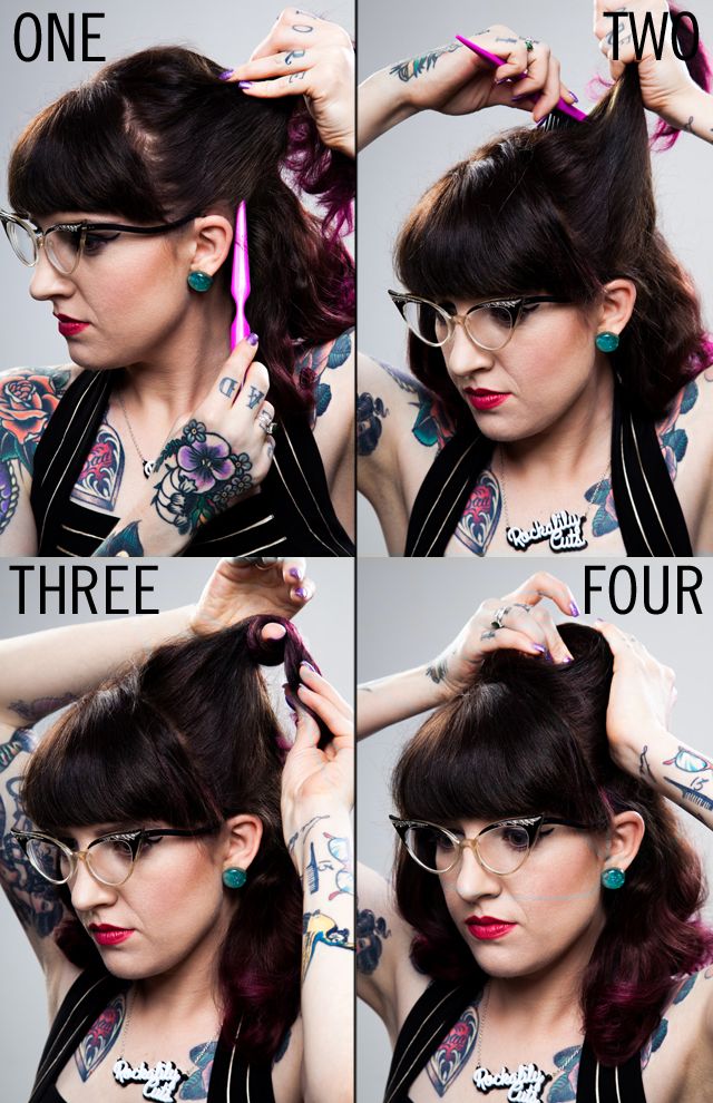 Hair how-to: Victory Rolls