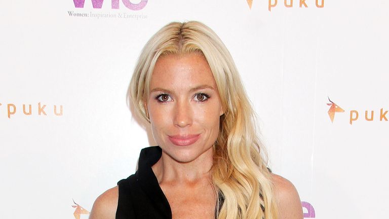 Celebrity personal trainer Tracy Anderson poses at a Hollywood event