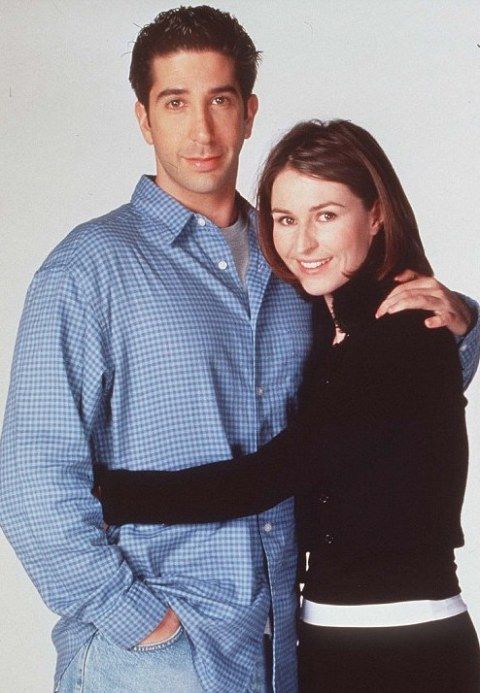 Ross and Emily from Friends