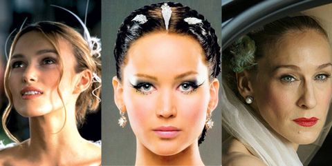 The best bridal hair and makeup from films
