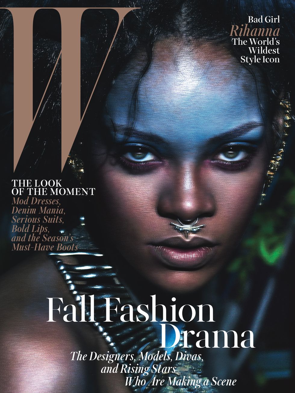 Rihanna on W Magazine cover - fashion photos - cosomopolitan.co.uk