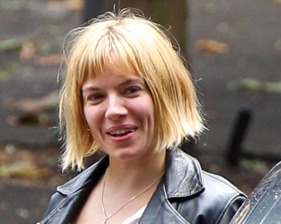 Sienna Miller bob haircut - celebrities with bobs - 2014 hairstyle inspiration - cosmopolitan.co.uk