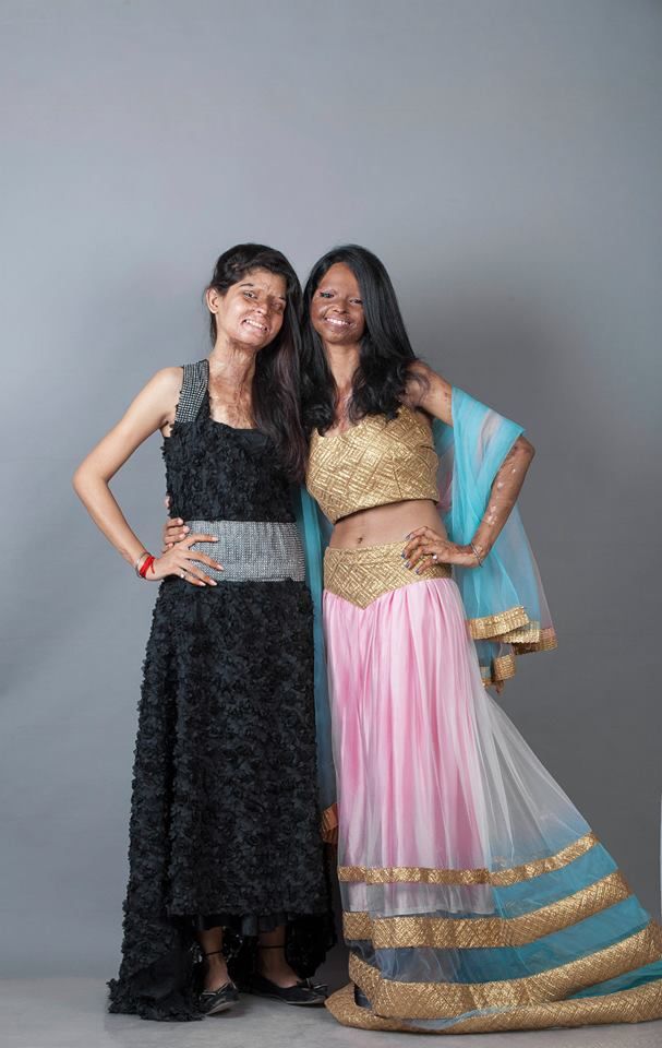 Acid attack victims India photoshoot picture 2