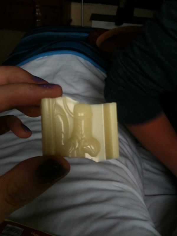 The "Milky Bar penis" (which isn't actually a penis after all).