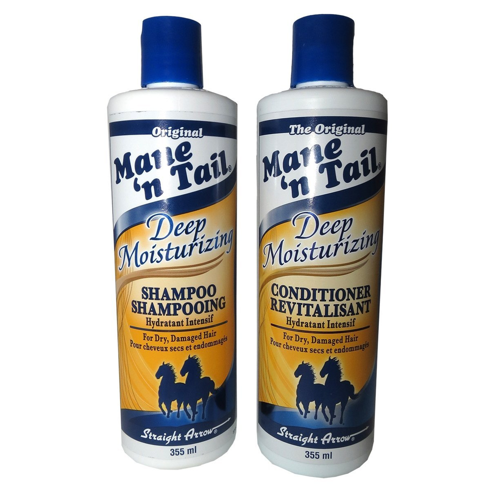 Mane 'n Tail Deep Moisturizing Shampoo and Conditioner - horse shampoo is a human hair trend
