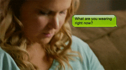 amy schumer sexting gif