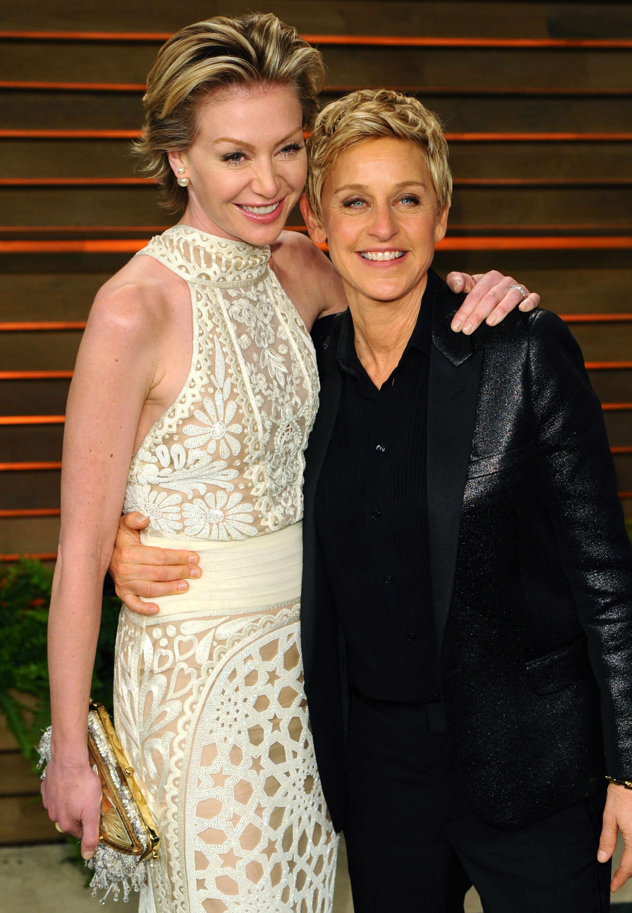 Ellen Degeneres And Portia De Rossi Love Story Are Ellen