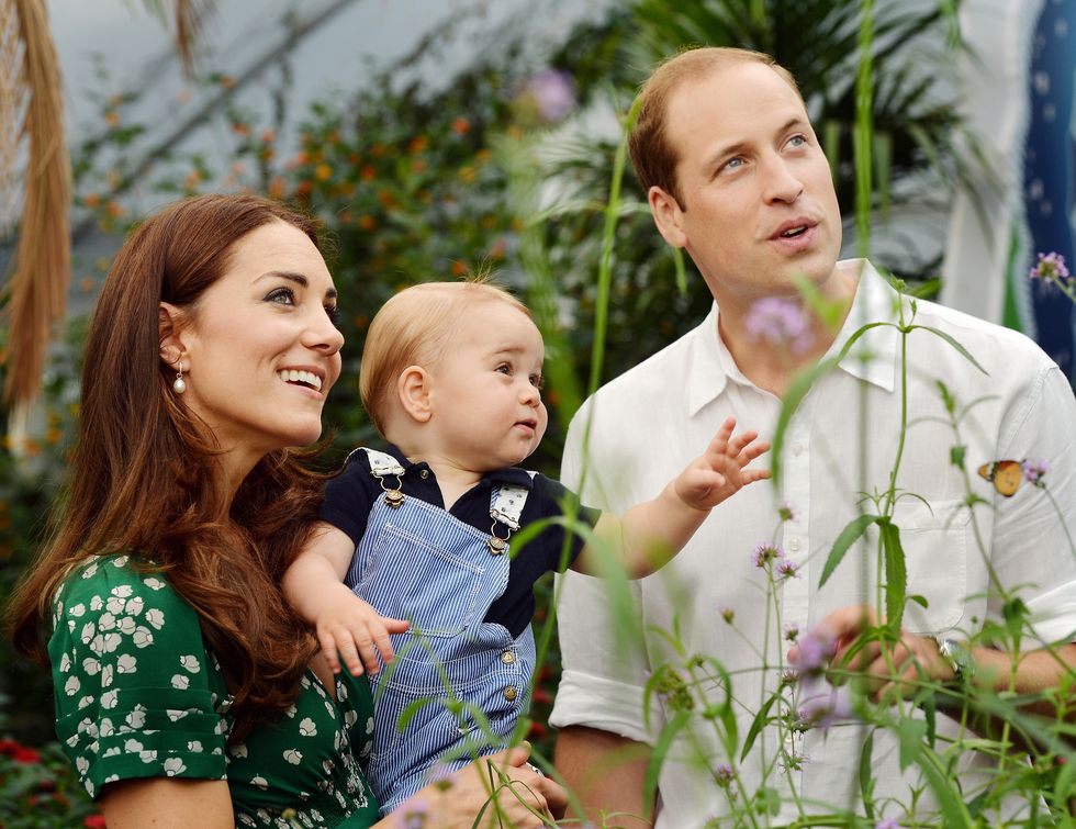 prince george kate and william