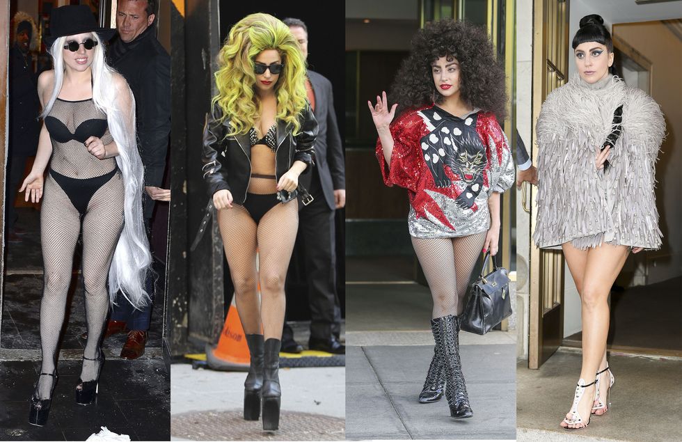 Lady Gaga no trousers