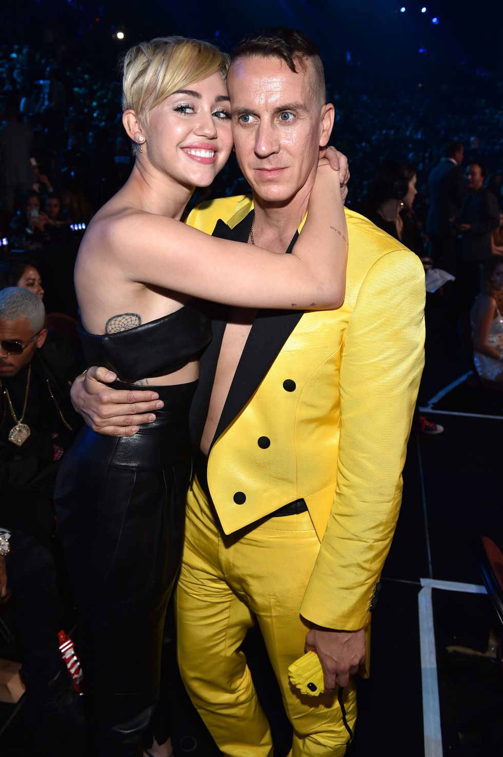 Miley Cyrus and Jeremy Scott