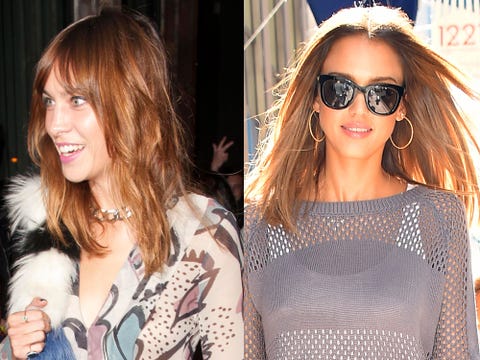 autumn winter 2014 hair colour trends sombre bronde block colour
