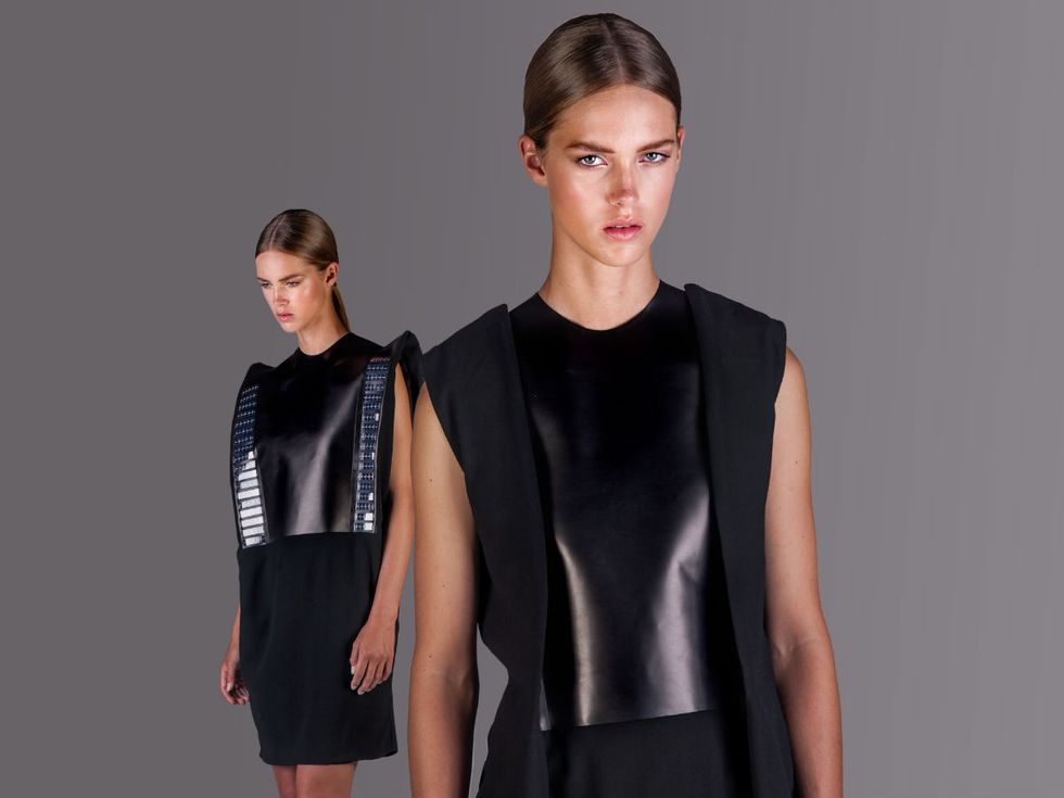Pauline Van Dongen solar-powered dress