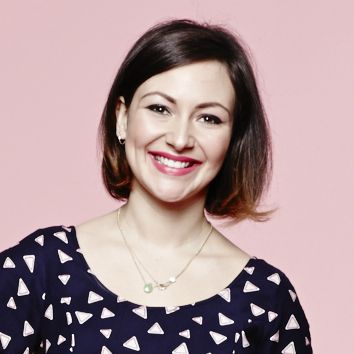 Cosmo's Sophie Goddard with short hair