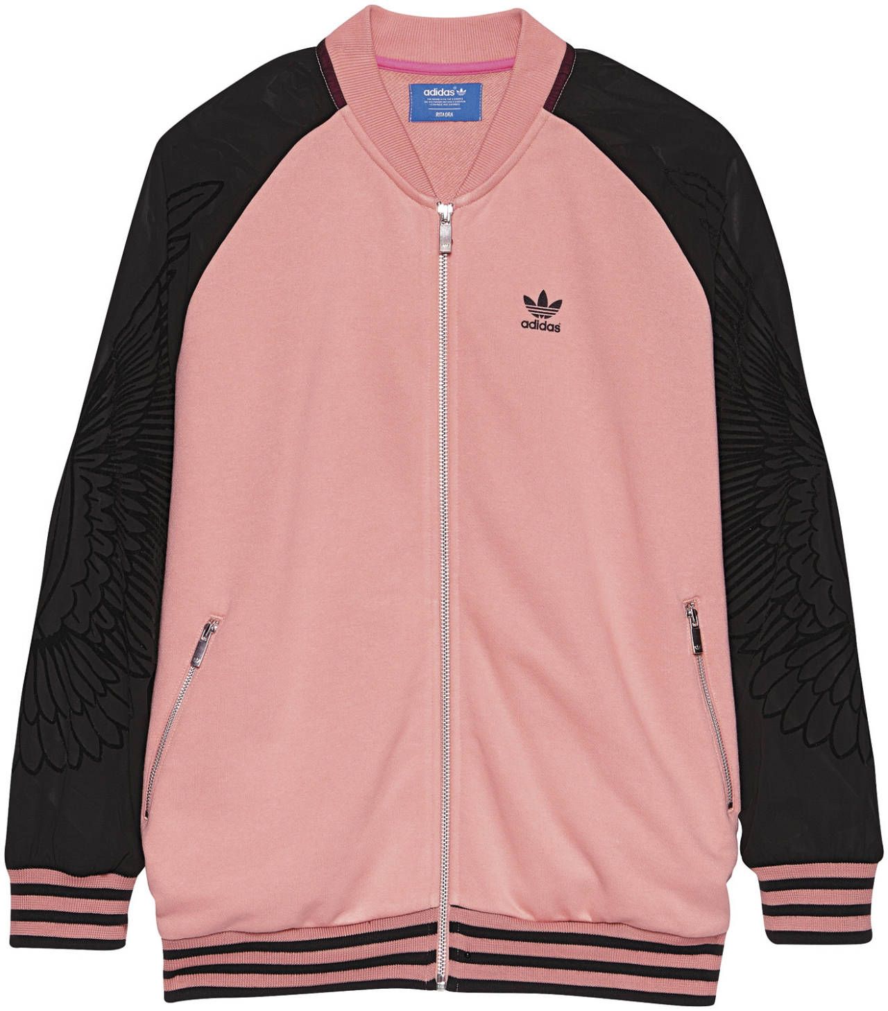 rita ora pink adidas jacket