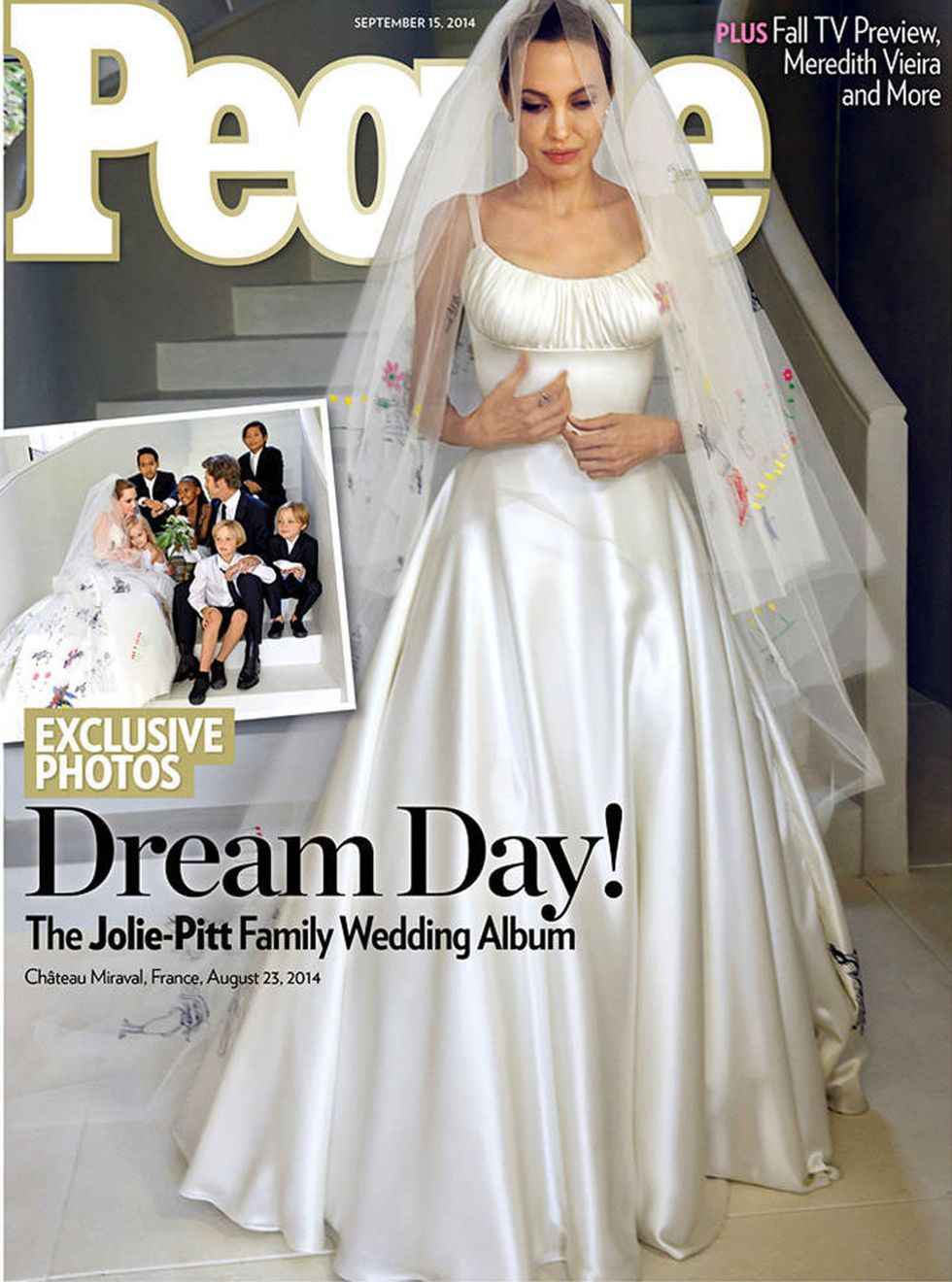 Angelina Jolie's wedding dress