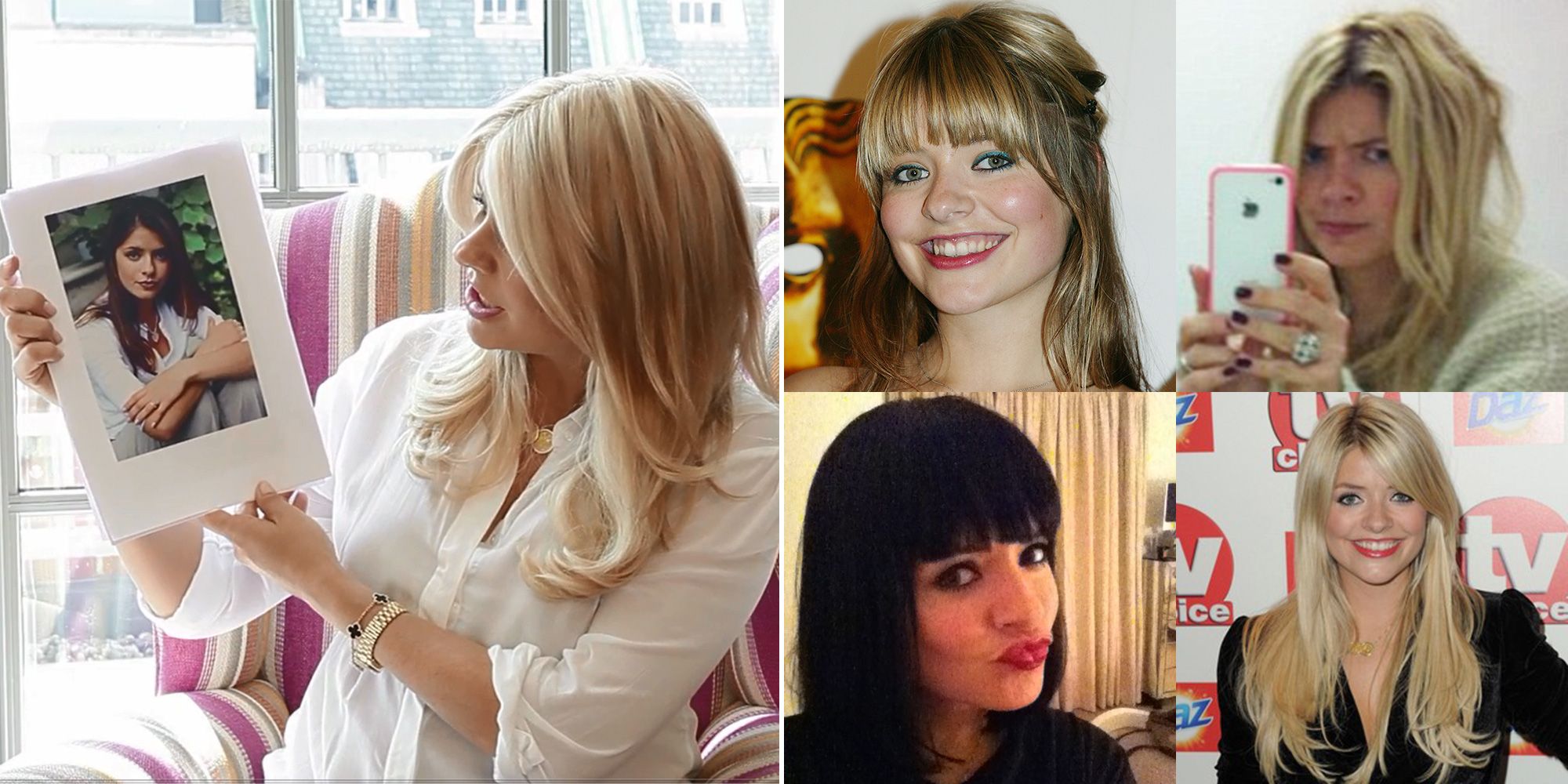 Holly Willoughby's hair history video interview