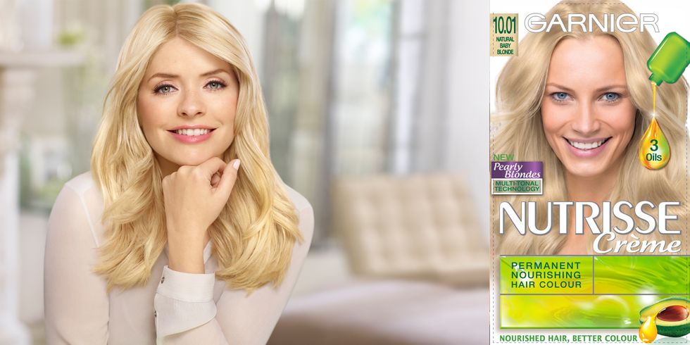 Holly Willoughby video - new face of Garnier Nutrisse Pearly Blonde - Cosmopolitan.co.uk