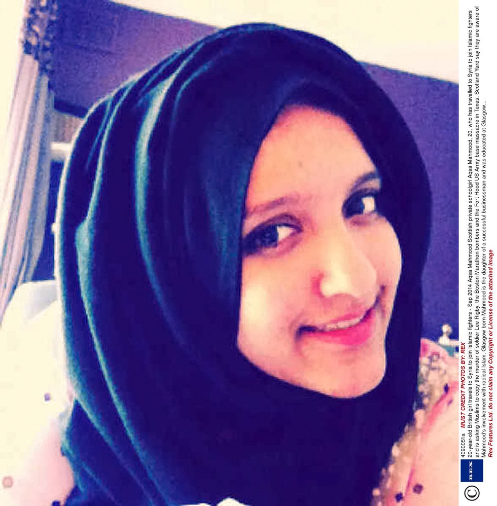 Aqsa Mahmood, the Scottish student who has joined Islamic State