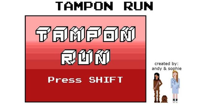 tampon run game