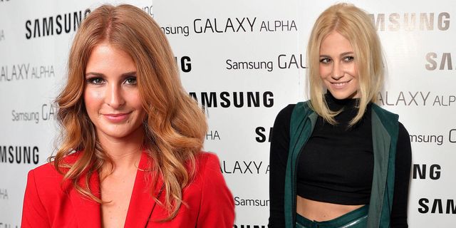Millie Mackintosh and Pixie Lott at a Samsung event