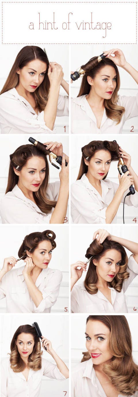 Retro Makeup And Hair Tutorial Saubhaya Makeup