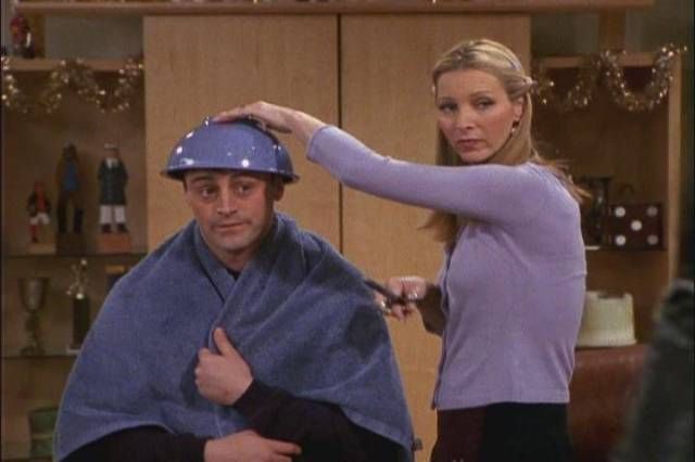 Joey and Phoebe from Friends