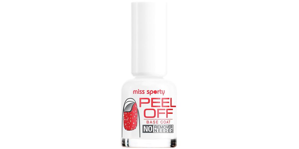 Miss Sporty Peel Off Base Coat - how to remove glitter nail polish - Cosmopolitan.co.uk