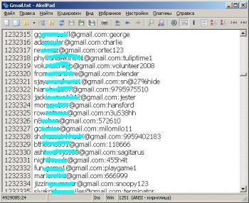 5 million Gmail passwords have been leaked