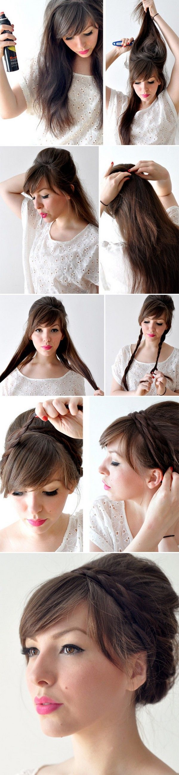 best long hair tutorials, long hair styles, hair inspiration