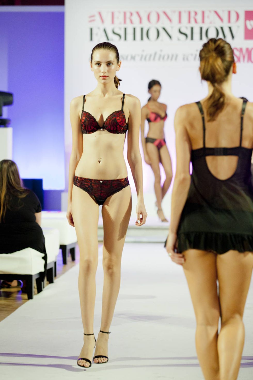 Lingerie looks from the #VeryOnTrend catwalk show with Cosmopolitan