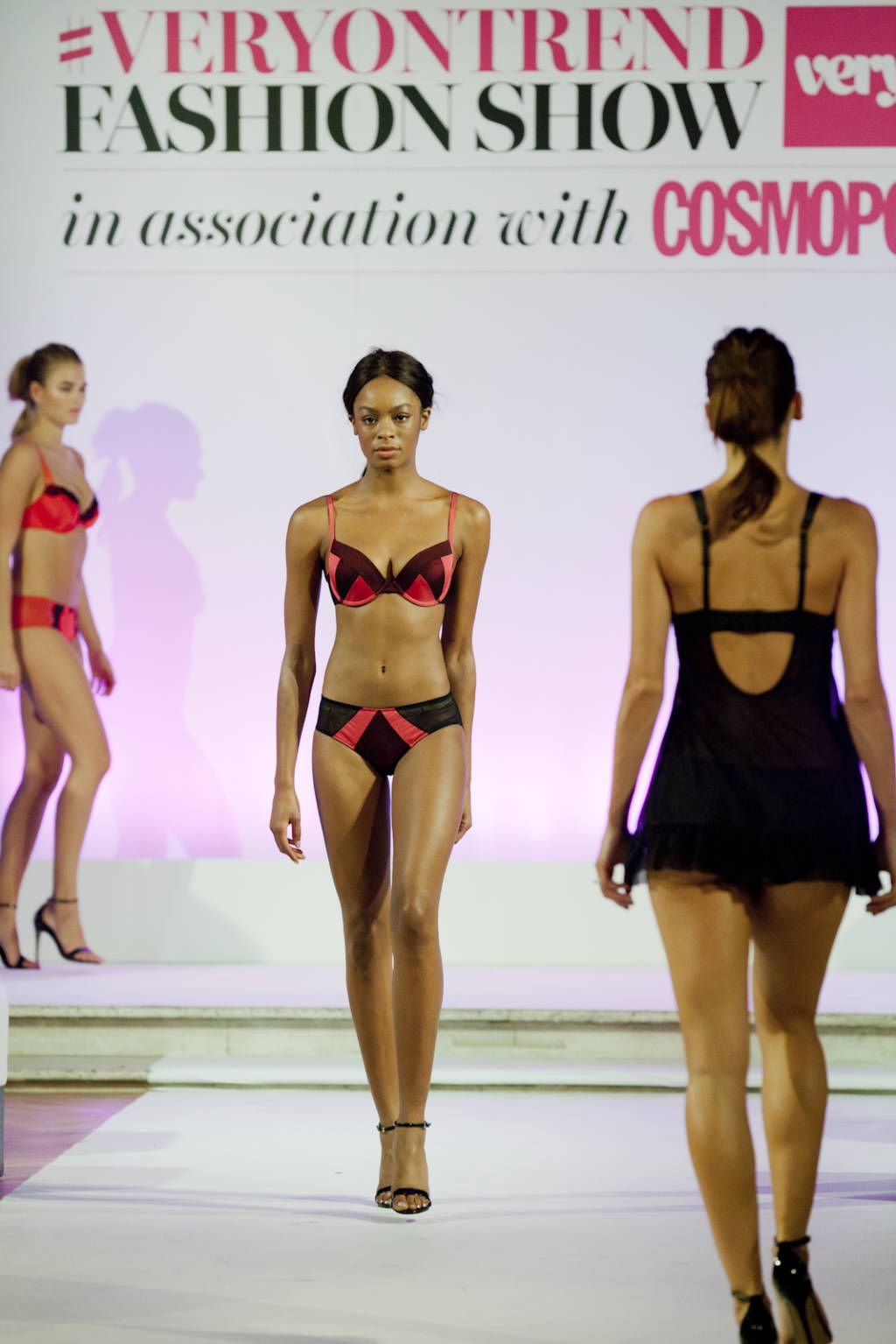 Lingerie looks from the VeryOnTrend catwalk show with Cosmopolitan