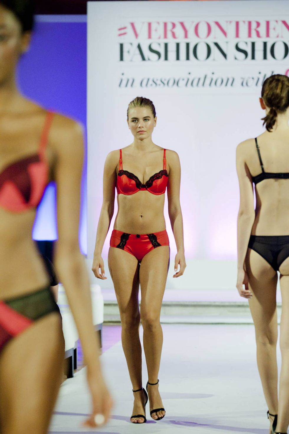 Lingerie looks from the #VeryOnTrend catwalk show with Cosmopolitan