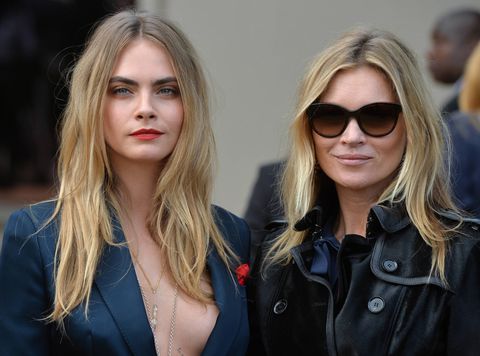 Kate Moss talks about what it was like to work with Cara Delevingne