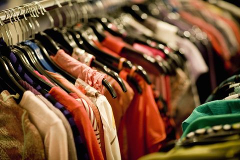 clothing hanger rails shop shopping