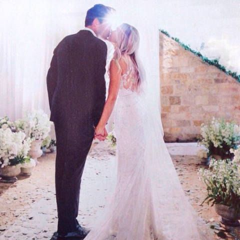 Lauren Conrad s wedding dress photos