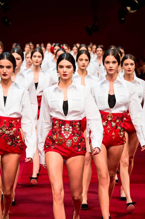 Dolce & Gabbana Spring 2015 at Milan Fashion Week