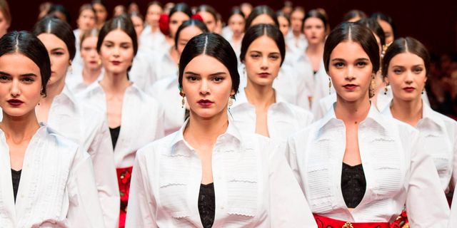 Kendall Jenner leads the pack at Milan Fashion Week Spring 2015