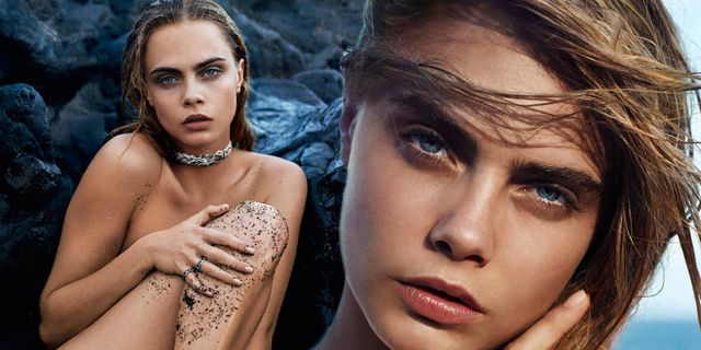 Cara Delevingne poses nude for John Hardy