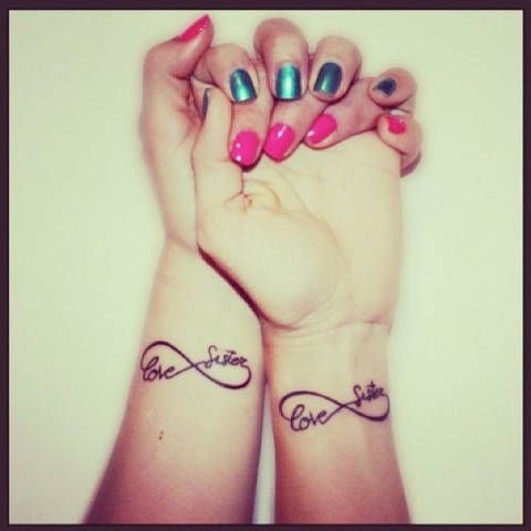 20 Of Instagram S Cutest Matching Sister Tattoos