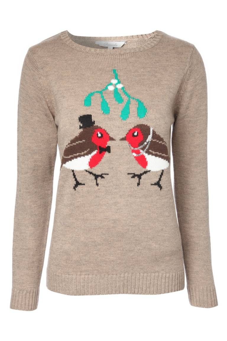 peacocks ladies christmas jumpers
