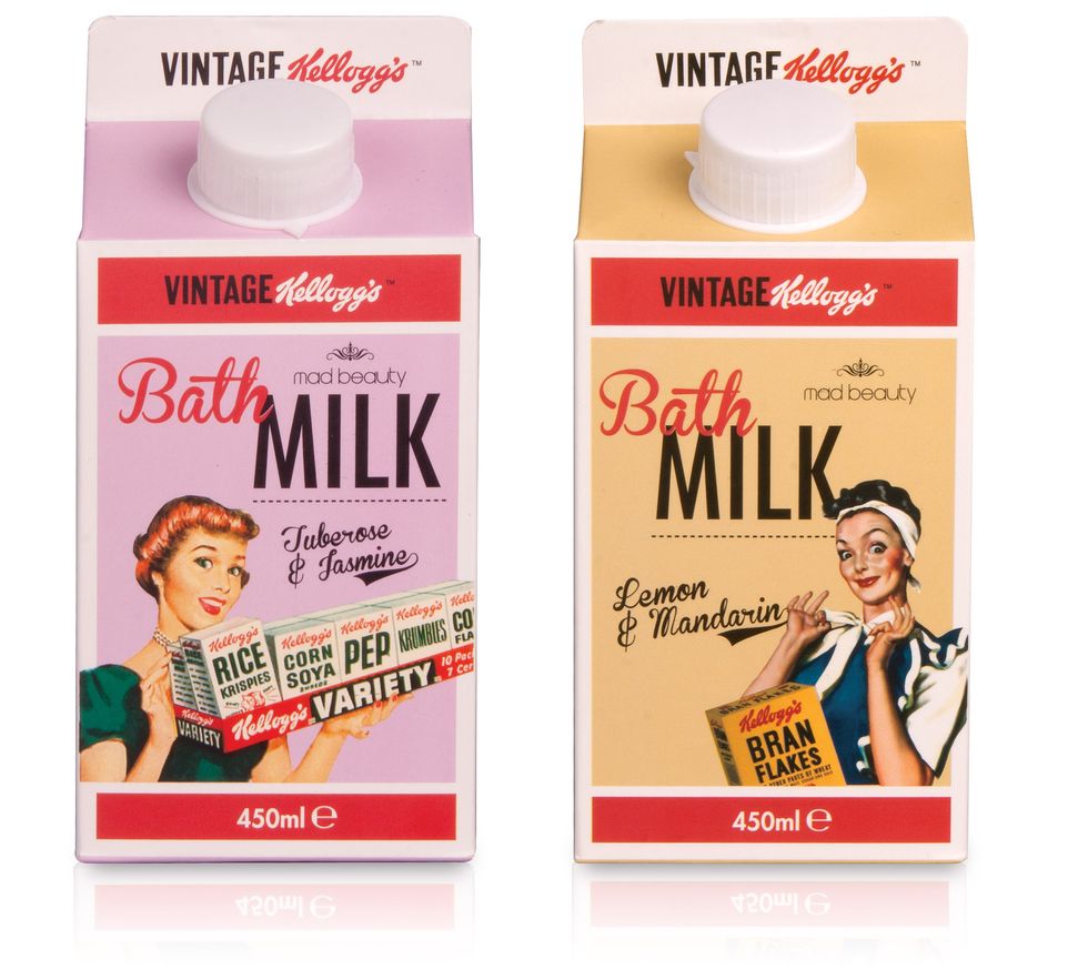 50s vintage Kellogg's beauty products
