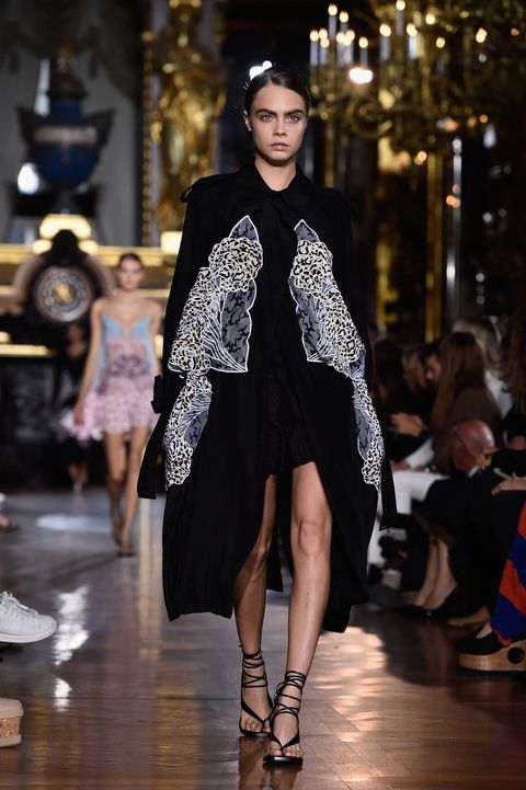 Cara Delevingne's catwalk looks this fashion week
