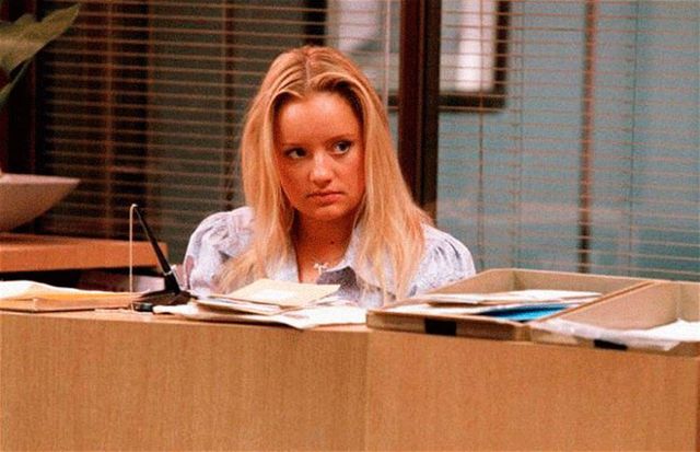 Lucy Davis as Dawn Tinsley on The Office