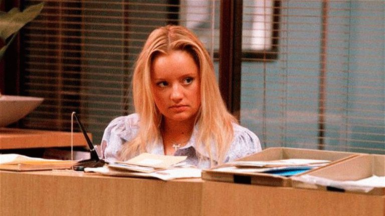Lucy Davis as Dawn Tinsley on The Office