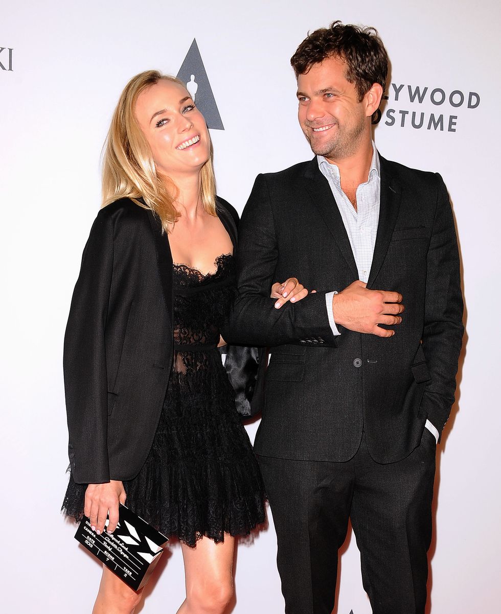 Diane Kruger and Joshua Jackson on the red carpet